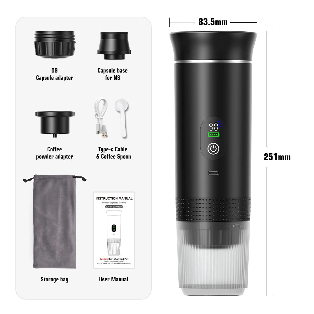 TrailBrew 3-1 Portable Espresso Maker